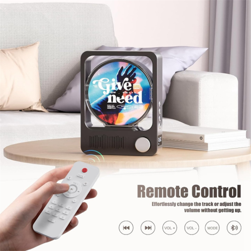 Portable Bluetooth Desktop CD Player Speaker,HiFi stereo sound Player 1