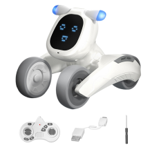 Smart Puppy Dog RC Robot Puppy Dance Intelligent Gift for Kids,B