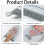 Ironing Gloves, Mini Ironing Gloves, AntiSteam Mitt (Grey) 3
