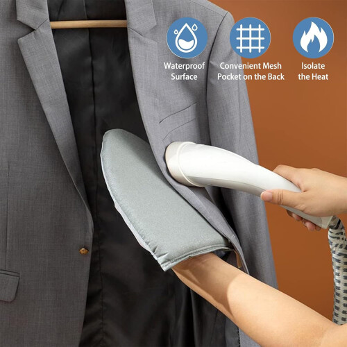 Ironing Gloves, Mini Ironing Gloves, AntiSteam Mitt (Grey) 1