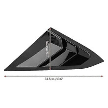Voor ventilatieroosters, driehoekige raambekleding en accessoires