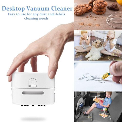 Desktop-Staubsauger, 360º drehbares Design für Zuhause/Schule/Büro-B 2