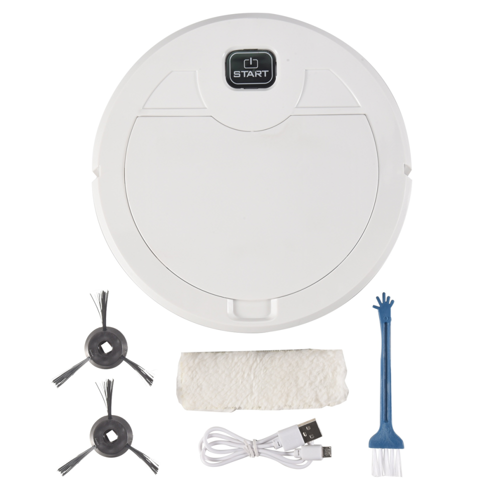 Robot Barredor Inteligente Para El Hogar, Barre Y Aspira, Robots UV-B-image