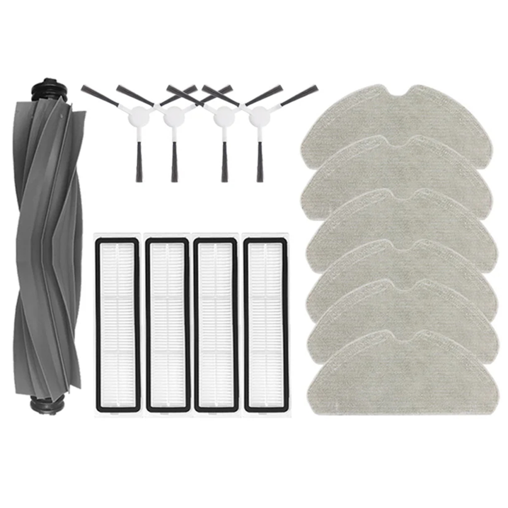 Stofzuiger Mop Pad Roller Hoofd Zijborstel Hepa Filter-image