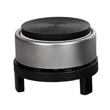 300W Electric Stove, Cast Iron Worktop, Electric Hob with One Burner, Mini Cooker, Warmer, Glass Hob for Tea and Coffee Pot with Flat