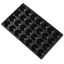 Takoyaki Pan, 28 Holes Takoyaki Maker, NonSticke Aluminium Washable Reusable Squid Ball Maker for Household, Advertising / 8 x 13 Inches