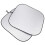 Windshield Sun Shade 2-Piece Foldable Car Front Window Sunshade Auto Sun Blocker Visor Protector Bl 1