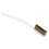 copper wire brush, ergonomic handle, rust removal, compact design, robust for industrial cleaning and maintenance 3