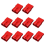 10PCS Anderson Style Plug Connector 120A with Anderson Handle Red 1