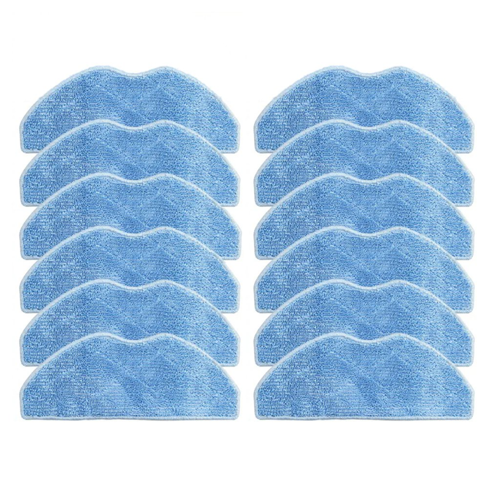 12 Pezzi Per Robot Aspirapolvere Vitek Vt 1807 / 1806 Panni Per Mocio-image