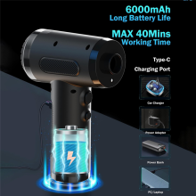 Compressed Air Duster for Cleaning, Portable Cleaning Kit, 3 Speeds