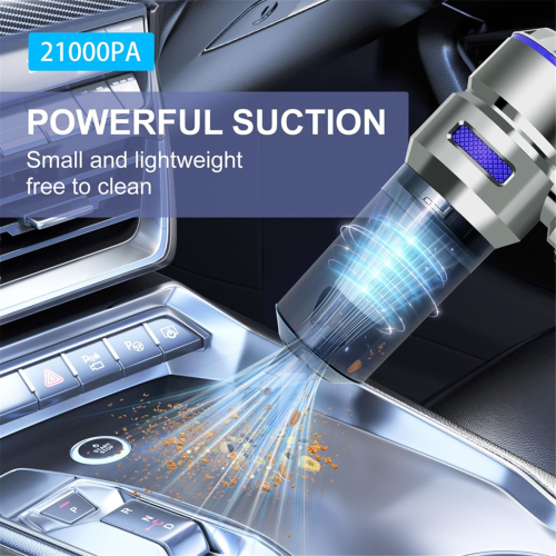 Vacuum Portable Cordless,21000Pa Powerful Hand Held Vacuum Cleaner 2