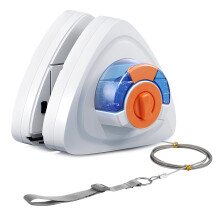 Nastopee Magnetic Window Cleaner, Double Side Window Cleaning Tool for 3-30mm Glass, 6-Level Magnetic Glass Cleaner with Water Outlet & Safety Rope