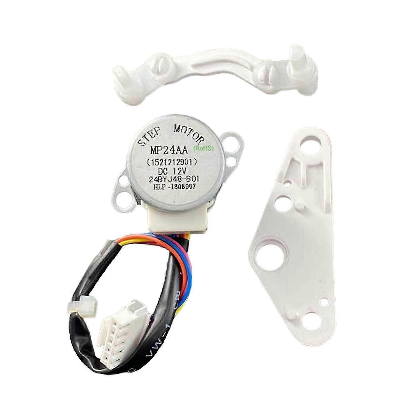 Moteur Pas à Pas 24BYJ48 12V – Moteur Synchrone Pour Climatiseur, Balayage Vent, Direction Lame Pivotante – Fiable Et Haute Température
