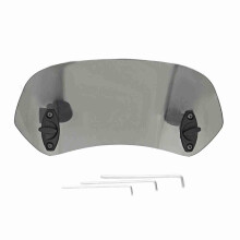 Verstelbare clip-on winddeflector voor windschermen, accessoires voor motorfietsen, Tawny