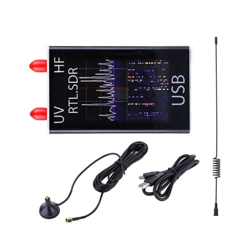Δέκτης SDR 100KHz-1.7GHz Πλήρους Ζώνης UV HF RTL-SDR USB Δέκτης