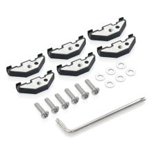Kit de tornillos para pernos de techo rígido de coche para accesorios de coche