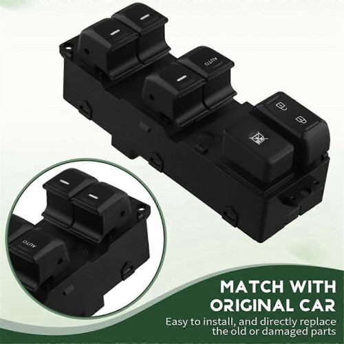 Interruptor de elevalunas eléctrico compatible con Kia Rio 2011-2017 2