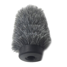 (gris) Bonnette anti-vent pour microphone d'enregistrement en extérieur pour microphones 19-22 mm gris