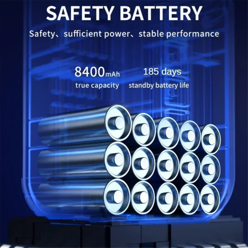 Til bilhoppeluftpumpe Power Bank-belysning luftkompressor 2