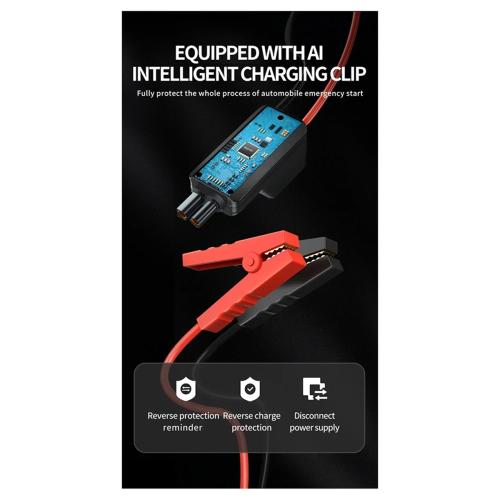 Til bilhoppeluftpumpe Power Bank-belysning luftkompressor 1
