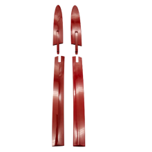 Scharnierafdekking voor autodak voor F33 M3 E93 F83 Rood