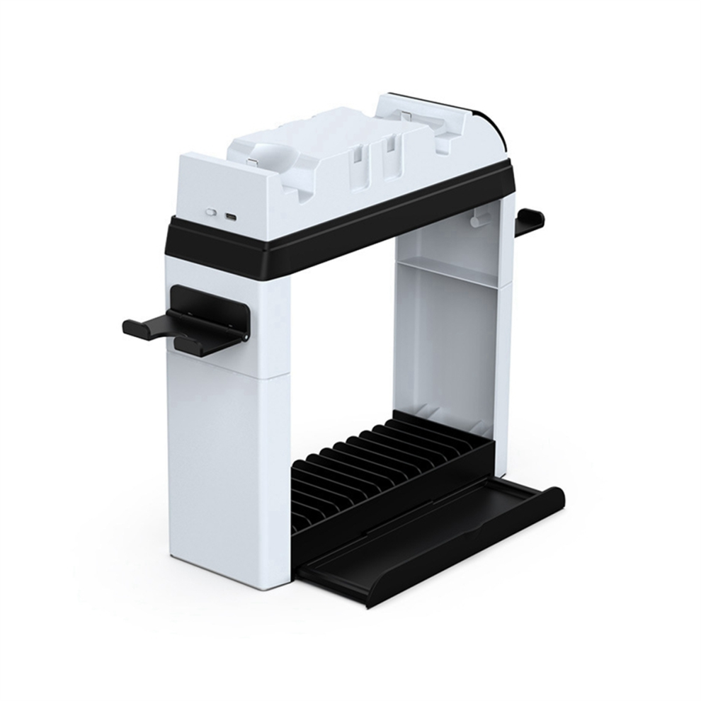 Base De Carga Multifuncional 6 En 1, Soporte De Almacenamiento Y Mando Para Juegos-image