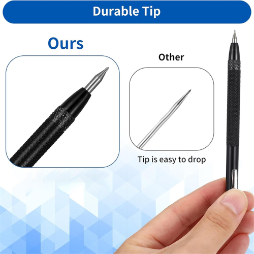 Tungsten Carbide Scriber with Magnet with 12 Replacement Marking Tip 2