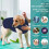 Dog Anxiety Vest,Thunder Jacket for Large Dog Calming Jacket,M 2