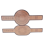 Insulation Pad Round Bottom and Oval Bottom Set Long Handle Pad B 1