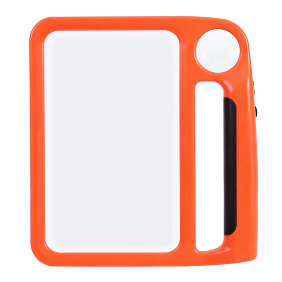Bez Marki Light Rechargeable Magnifying Glass, 5X 10X Page Magnifier Glasses,B