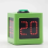 Cube Timer 1.4in 4 Sided Digital Shot Countdown Stopwatch Green 2