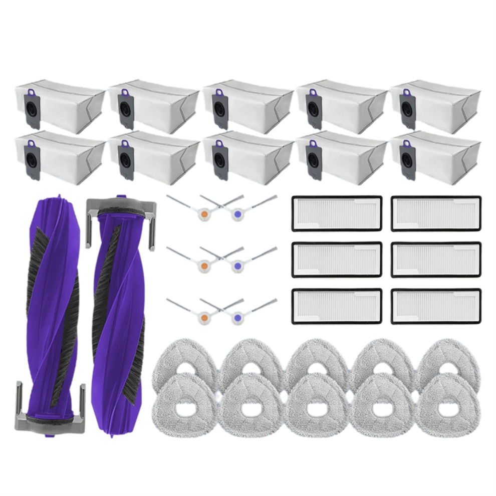 Rullo Principale Spazzola Laterale Filtro Hepa Panni Per Mocio Sacchetto Per La Polvere Accessori-image