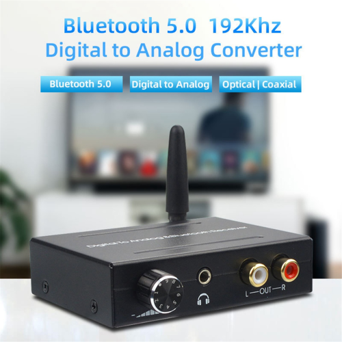 & BT 5.0 192Khz/24Bit Hifi Convertitore digitale-analogico per 1