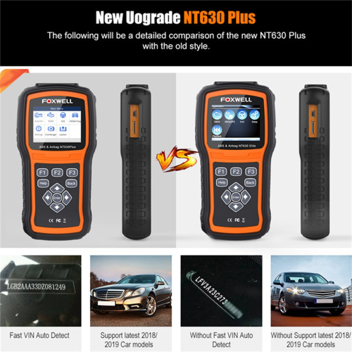 NT630 Plus Scanner per auto Strumenti diagnostici per auto ABS 2