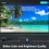 A10 Mini LED WiFi Projector Native Support 1080P Video Player EU Plug 3