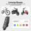 Telecomando per manubrio da moto impermeabile 6