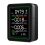 Raumluftqualitätsmonitor, CO2-Monitor/Temperatur Schwarz 1
