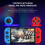 G90 Portable Handheld Game Console Arcade 7 Inch Screen for /PS B 6