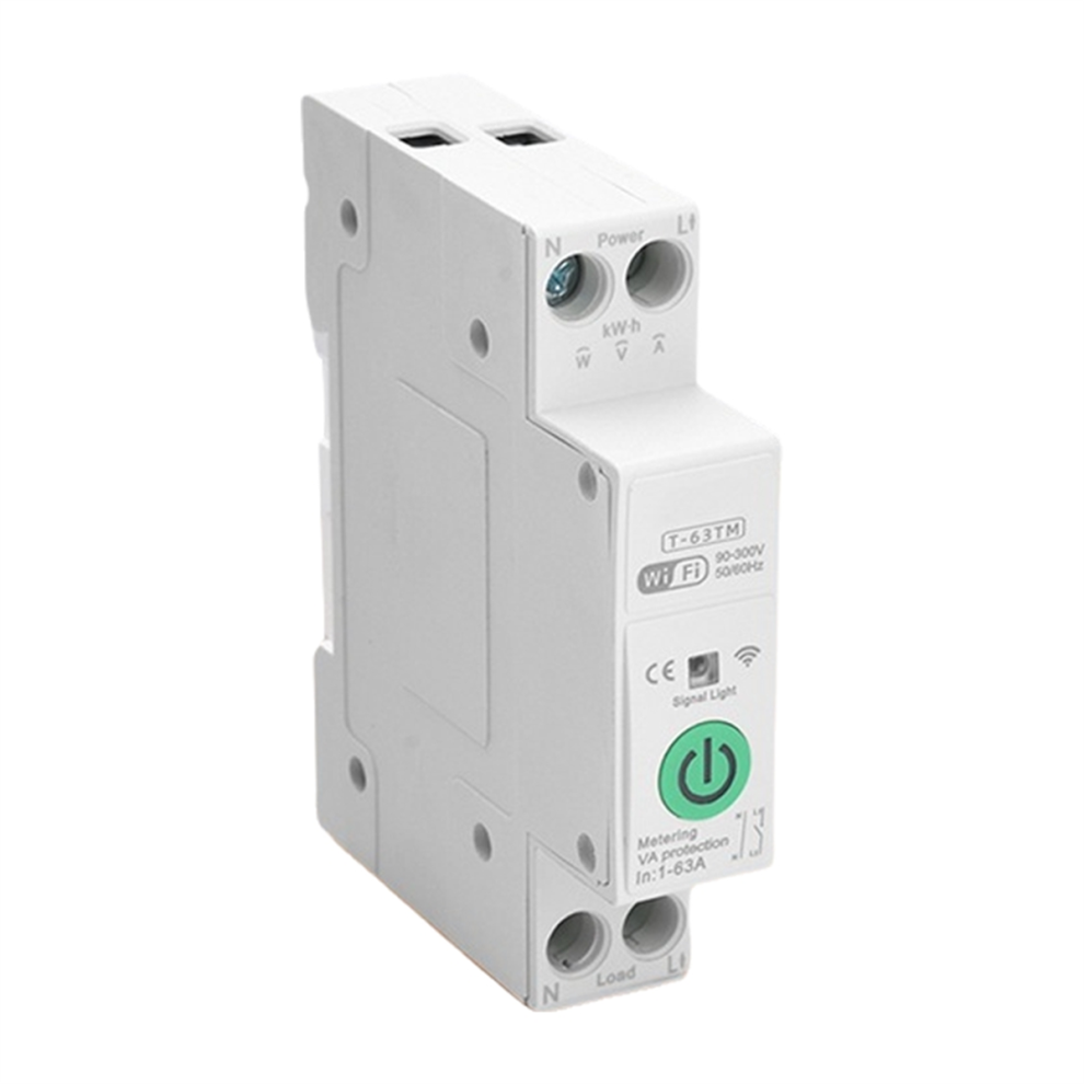 Wifi Smart Circuit Breaker Over Current Under Voltage Protection,B 4711373240813