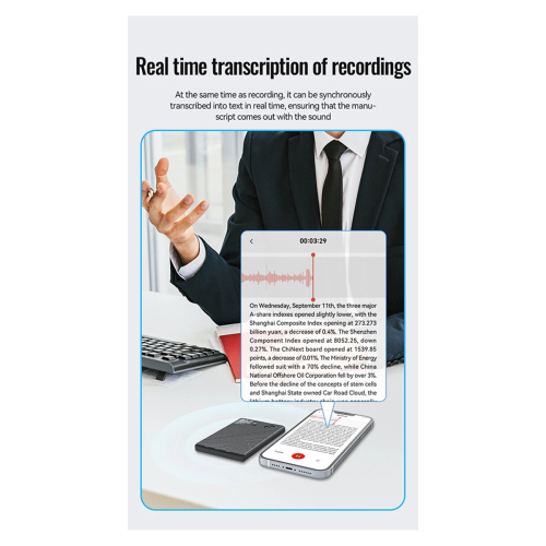 Registratore vocale AI GPT Intelligence APP Controllo audio Mappa mentale 1