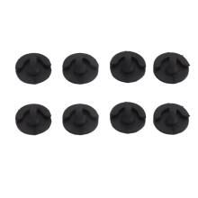 8 piedini in silicone per friggitrice, antigraffio, rotondi, isolanti, per vaschette da friggitrice
