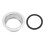 Extended Sink Flange Stainless Steel Silver Garbage Disposal Sink Flange Replacement for Kitchen 1