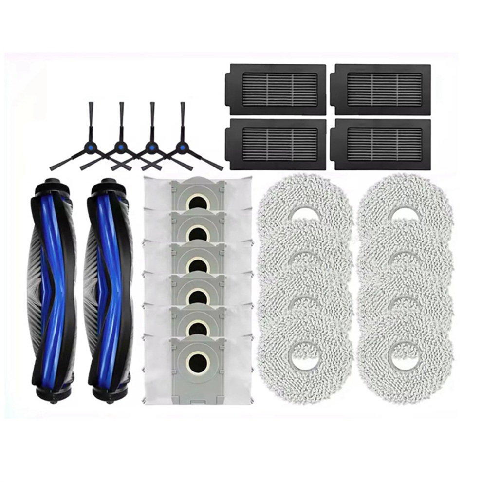 24 Stuks Reserveonderdelen Borstel Filter Stofzak Dweil-image