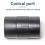 Conector de mangueira de pó de 4 polegadas 70123 com adaptador de emenda de conexão rápida 3