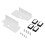 Ruimtebesparende, goed passende wasdroger-stapelkit voor GEFLSTACK WE25X10028 2