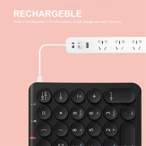 Pavé numérique sans fil Bluetooth 22 touches pour ordinateur portable 2