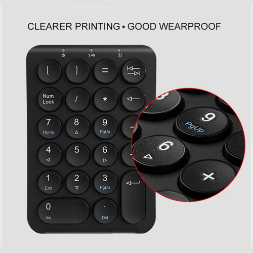 Pavé numérique sans fil Bluetooth 22 touches pour ordinateur portable 1