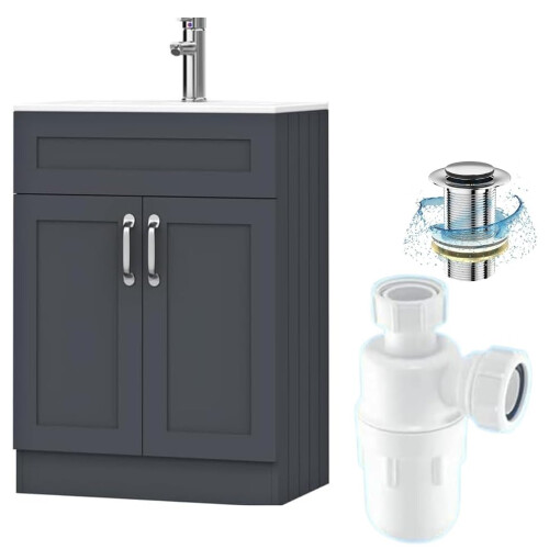BELOFAY Floor Standing Vanity Unit With Basin
