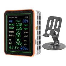Air Quality Detector 12 in 1 Air Quality Tester White